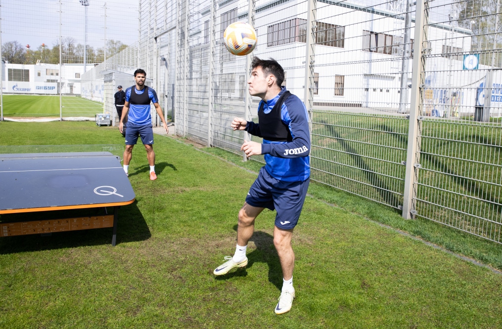 Открытая тренировка «Зенита» перед матчем с «Крыльями Советов»