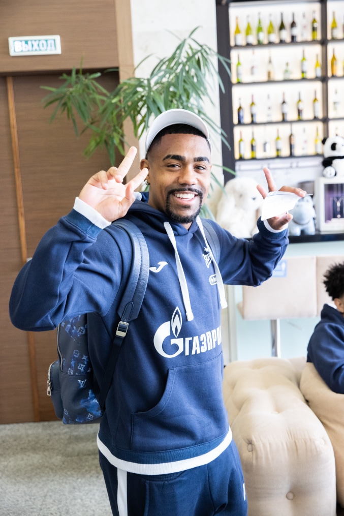 Вылет «Зенита» на матч с «Крыльями Советов»