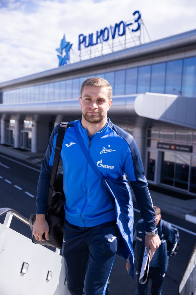 Вылет «Зенита» на матч с «Крыльями Советов»