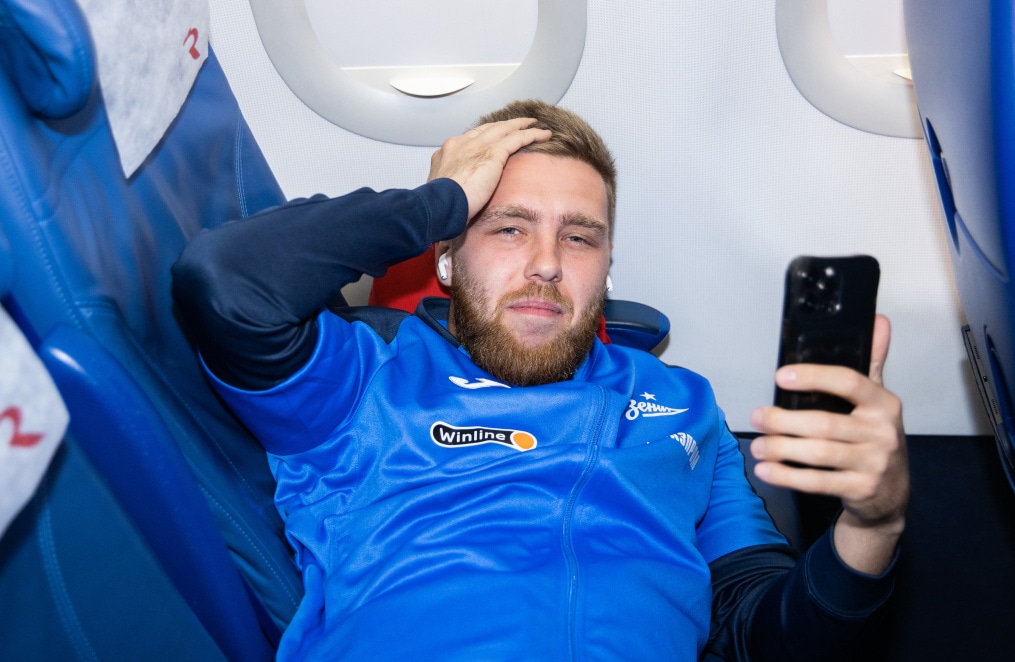 Вылет «Зенита» на матч с «Крыльями Советов»