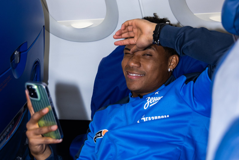 Вылет «Зенита» на матч с «Крыльями Советов»