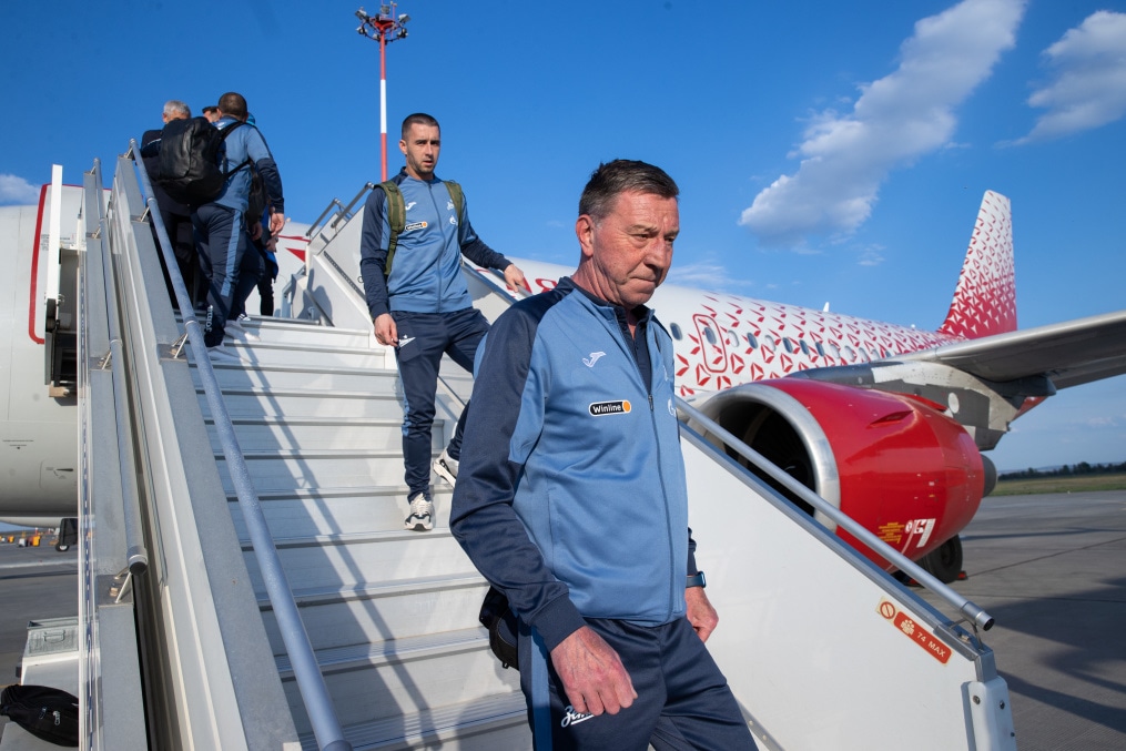 Вылет «Зенита» на матч с «Крыльями Советов»