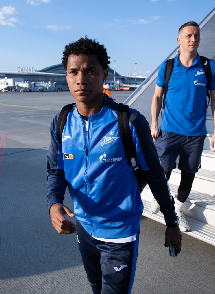 Вылет «Зенита» на матч с «Крыльями Советов»