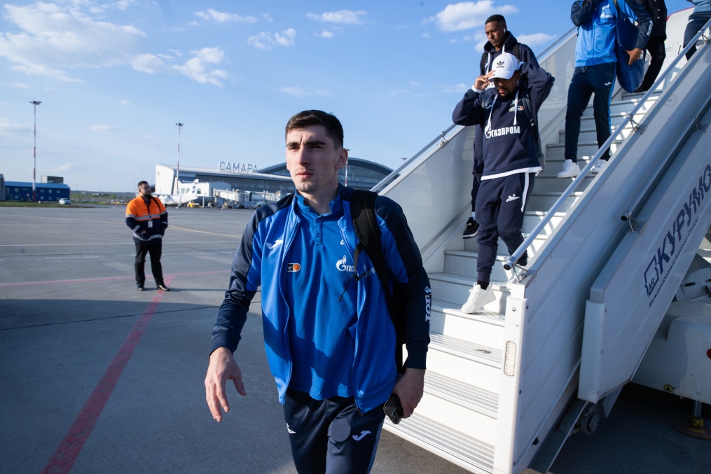 Вылет «Зенита» на матч с «Крыльями Советов»