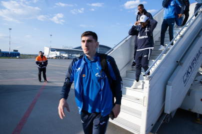 Вылет «Зенита» на матч с «Крыльями Советов»