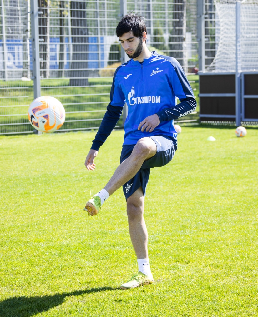 Открытая тренировка «Зенита» перед матчем с «Краснодаром»