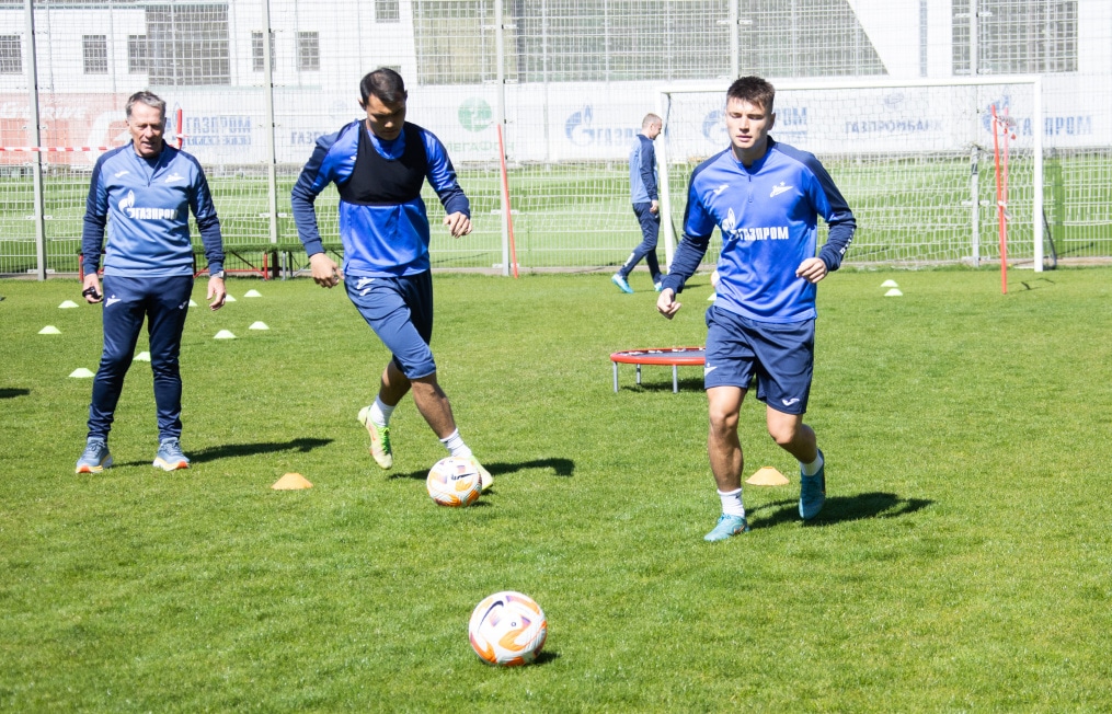 Открытая тренировка «Зенита» перед матчем с «Краснодаром»