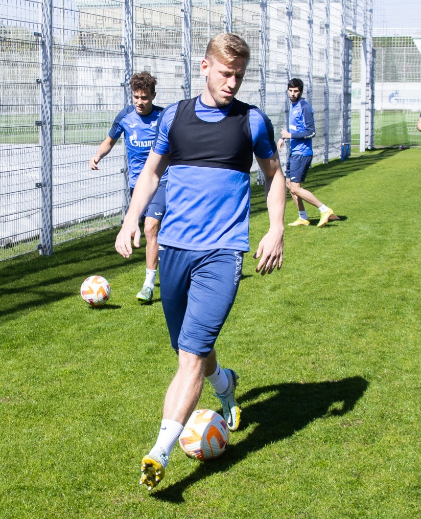 Открытая тренировка «Зенита» перед матчем с «Краснодаром»