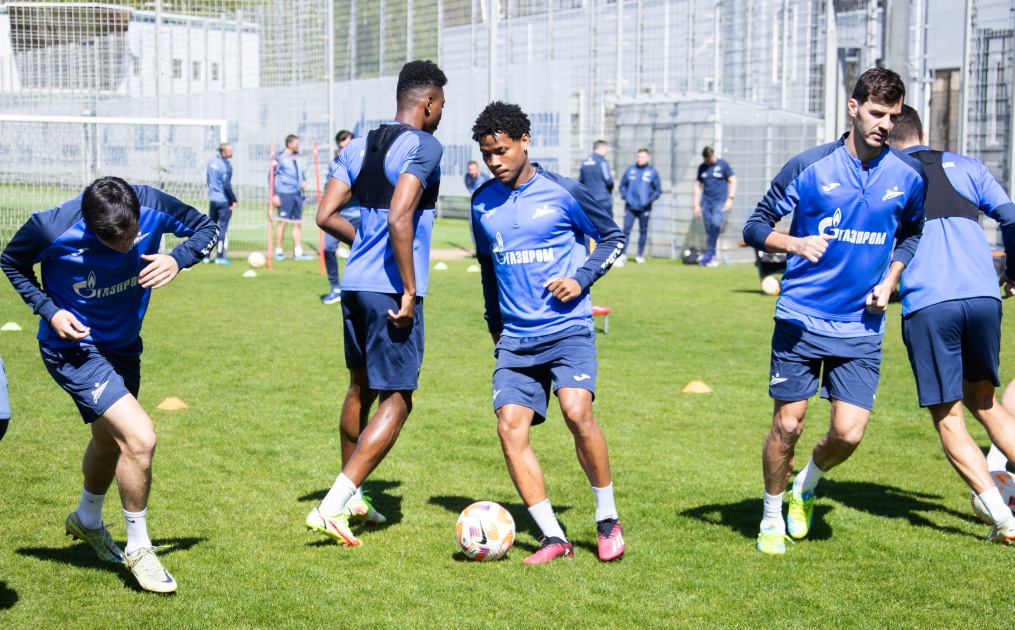 Открытая тренировка «Зенита» перед матчем с «Краснодаром»