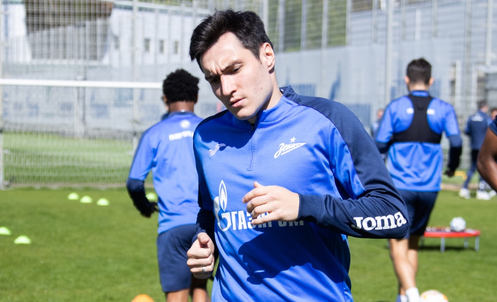 Открытая тренировка «Зенита» перед матчем с «Краснодаром»