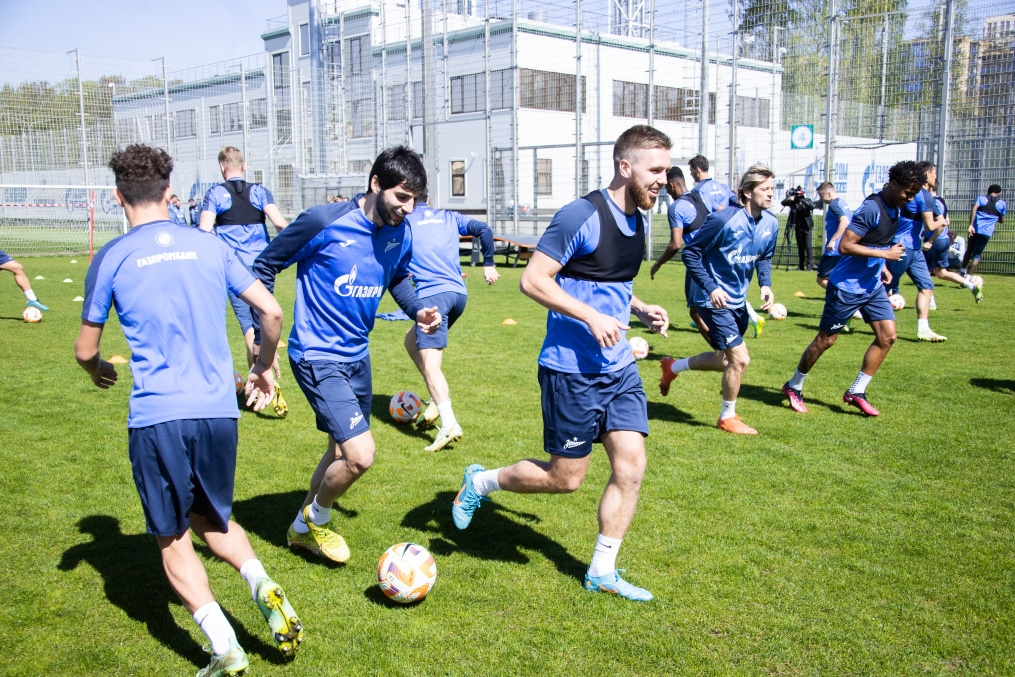 Открытая тренировка «Зенита» перед матчем с «Краснодаром»