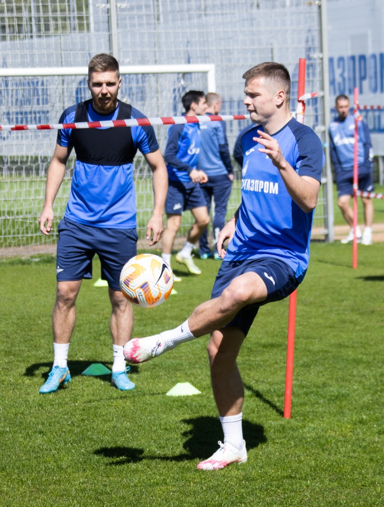 Открытая тренировка «Зенита» перед матчем с «Краснодаром»