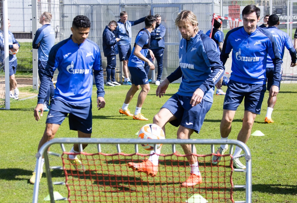 Открытая тренировка «Зенита» перед матчем с «Краснодаром»