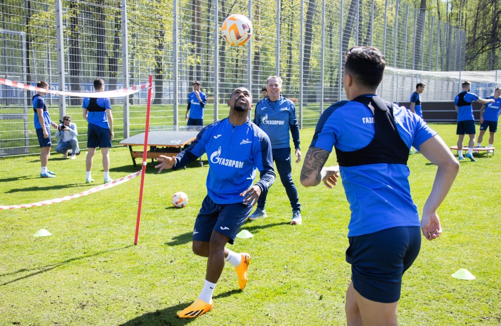 Открытая тренировка «Зенита» перед матчем с «Краснодаром»