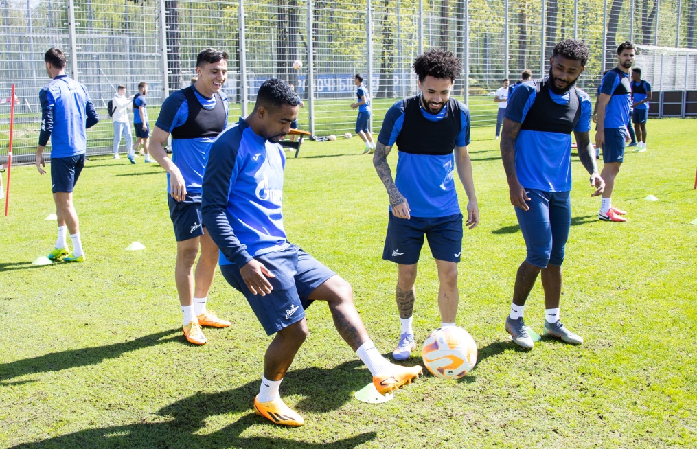 Открытая тренировка «Зенита» перед матчем с «Краснодаром»