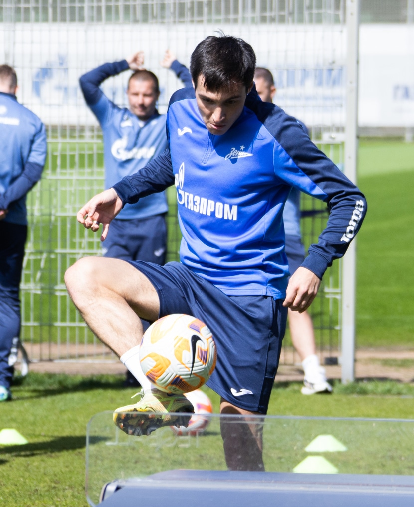 Открытая тренировка «Зенита» перед матчем с «Краснодаром»