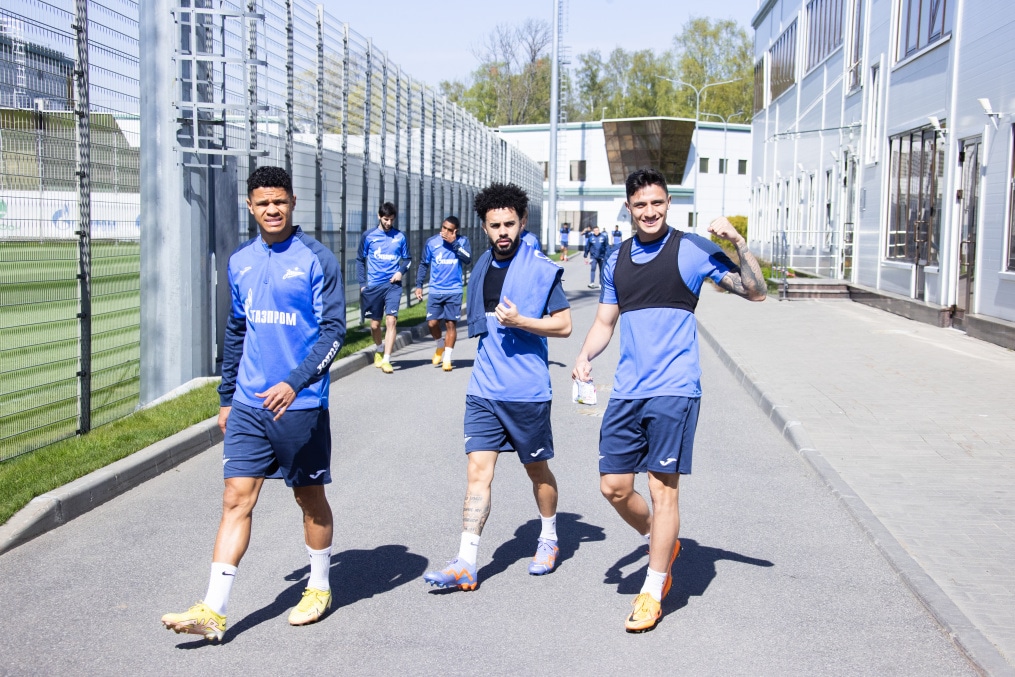 Открытая тренировка «Зенита» перед матчем с «Краснодаром»