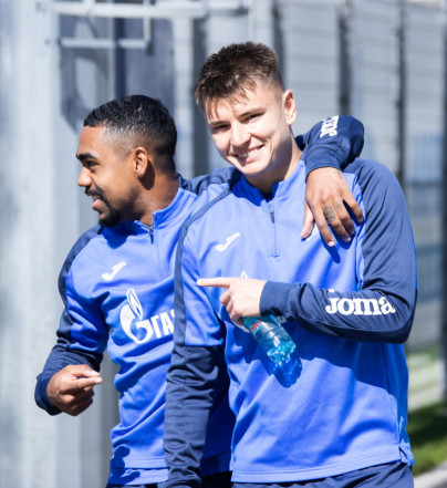 Открытая тренировка «Зенита» перед матчем с «Краснодаром»