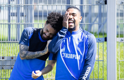 Открытая тренировка «Зенита» перед матчем с «Краснодаром»