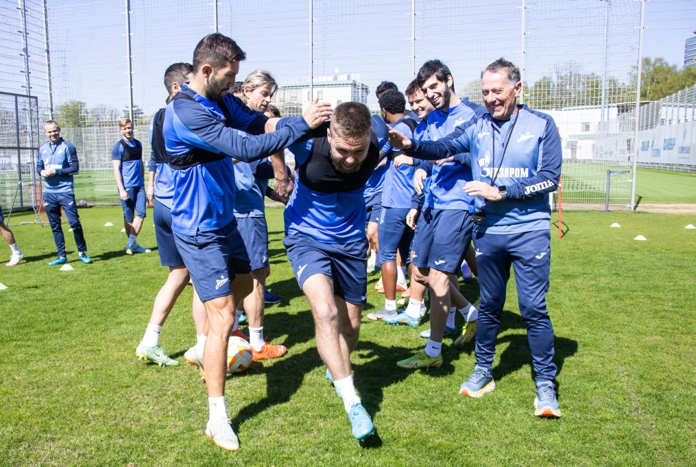 Открытая тренировка «Зенита» перед матчем с «Краснодаром»