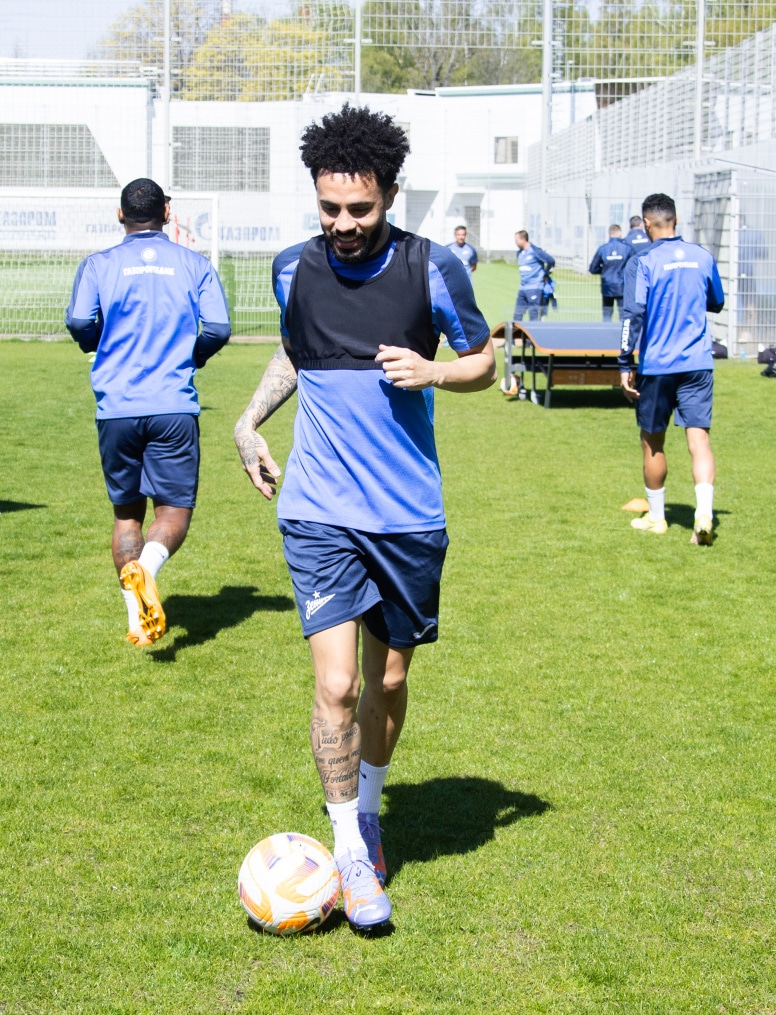Открытая тренировка «Зенита» перед матчем с «Краснодаром»