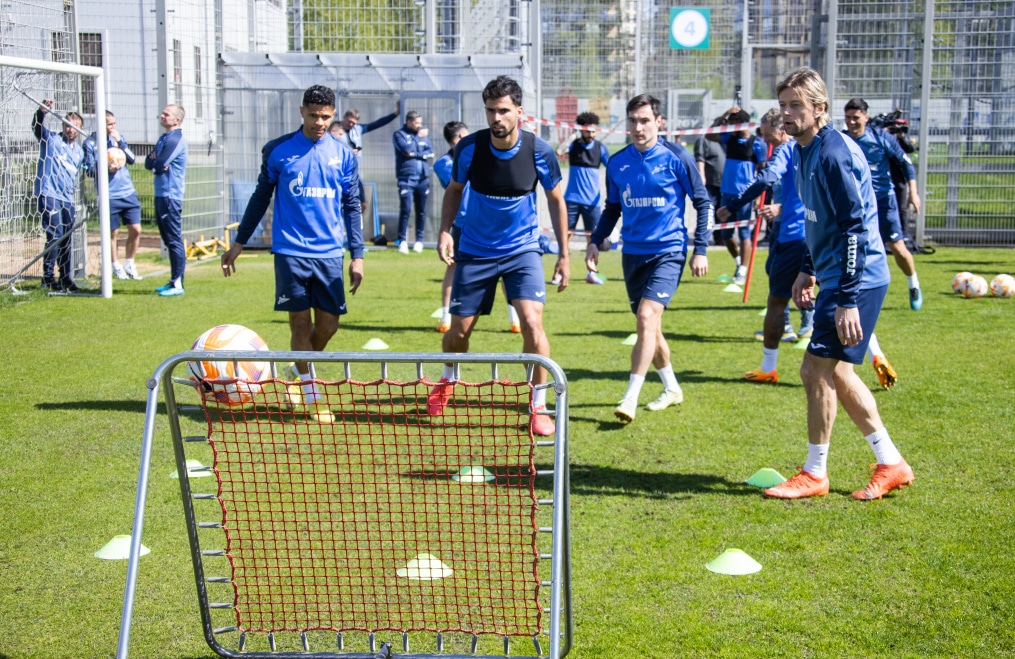 Открытая тренировка «Зенита» перед матчем с «Краснодаром»