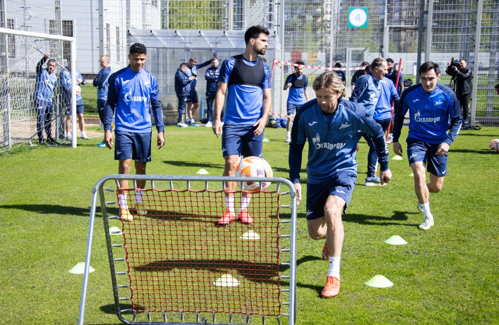 Открытая тренировка «Зенита» перед матчем с «Краснодаром»