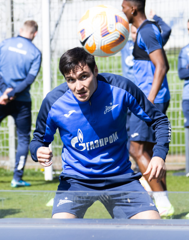 Открытая тренировка «Зенита» перед матчем с «Краснодаром»