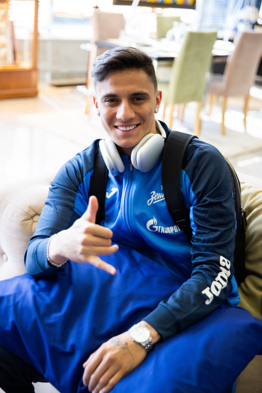 Вылет «Зенита» на матч с «Оренбургом»