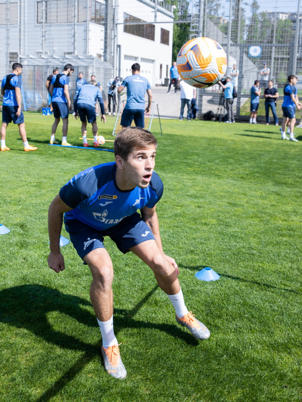 Тренировка «Зенита» перед матчем с «Сочи»