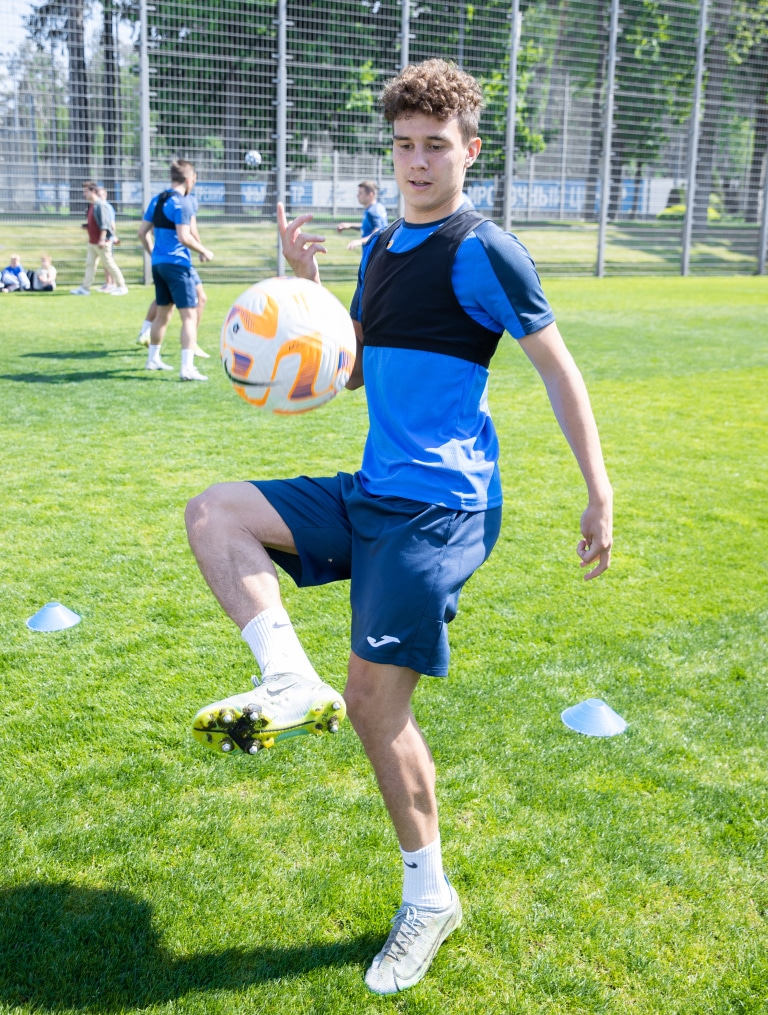 Тренировка «Зенита» перед матчем с «Сочи»