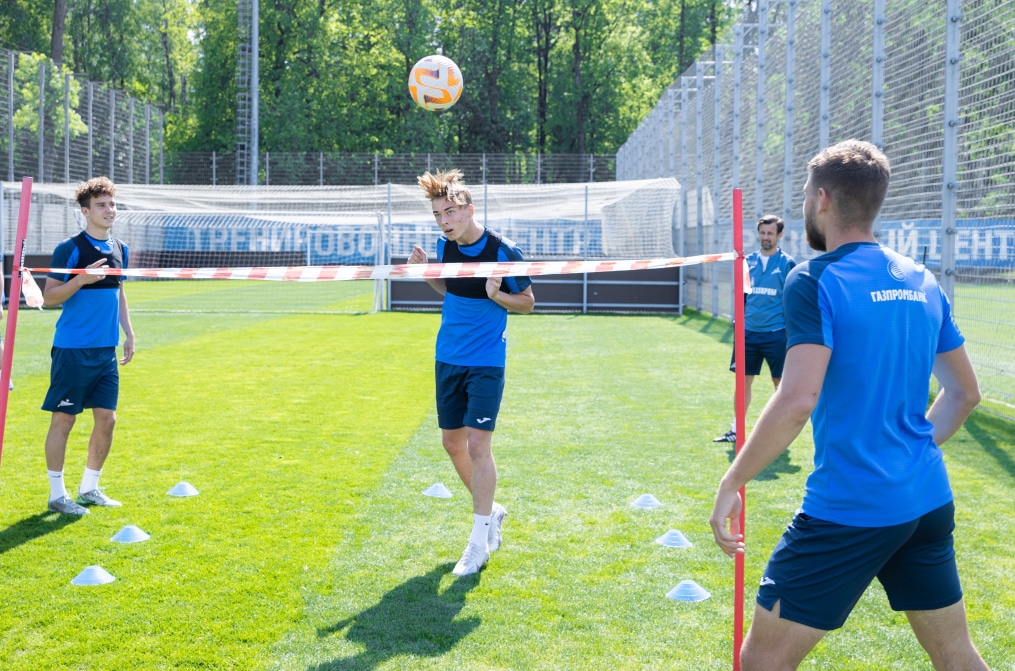 Тренировка «Зенита» перед матчем с «Сочи»