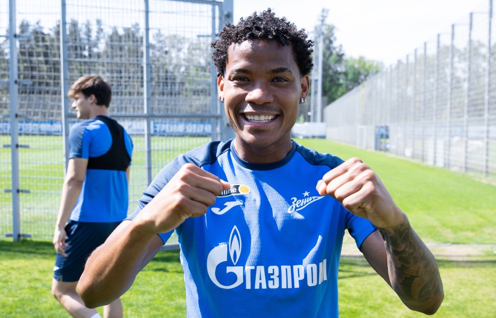 Тренировка «Зенита» перед матчем с «Сочи»