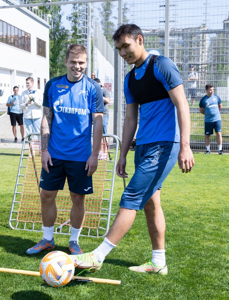 Тренировка «Зенита» перед матчем с «Сочи»