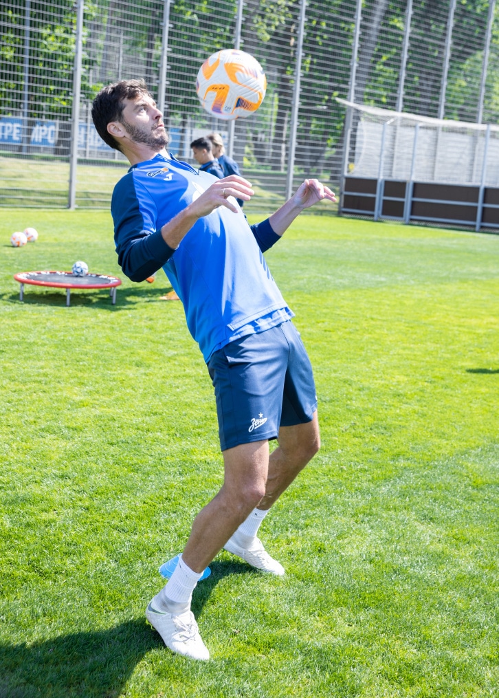 Тренировка «Зенита» перед матчем с «Сочи»