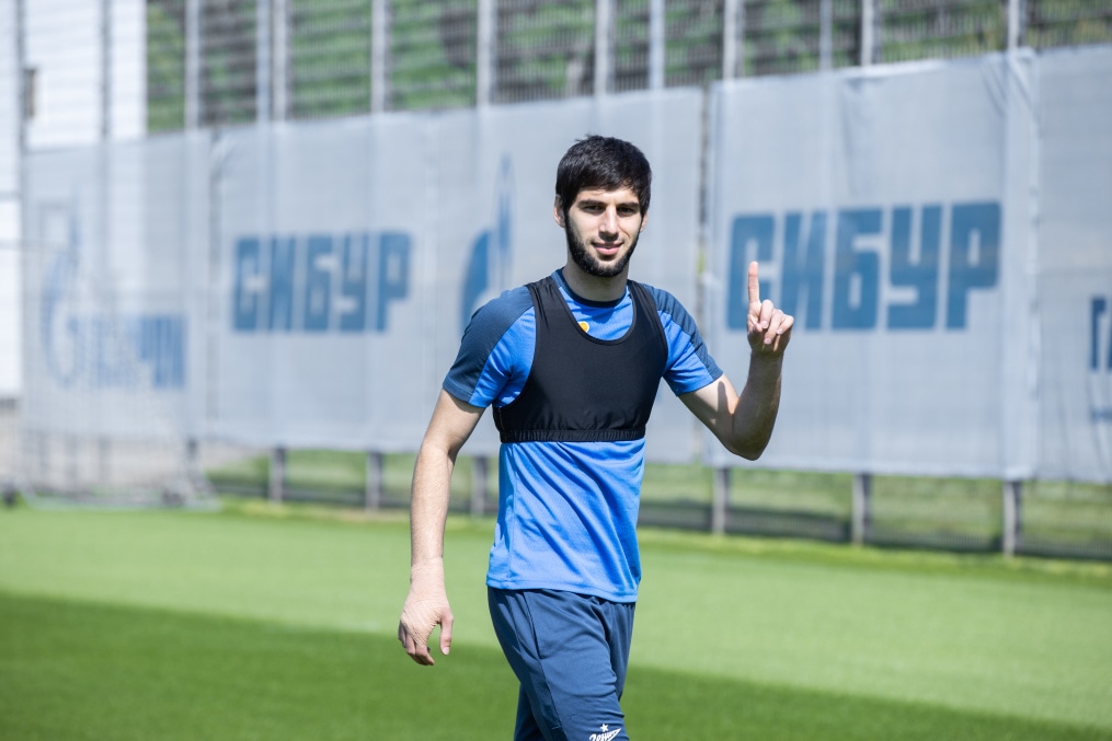 Тренировка «Зенита» перед матчем с «Сочи»