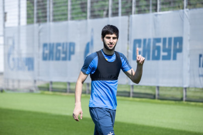 Тренировка «Зенита» перед матчем с «Сочи»