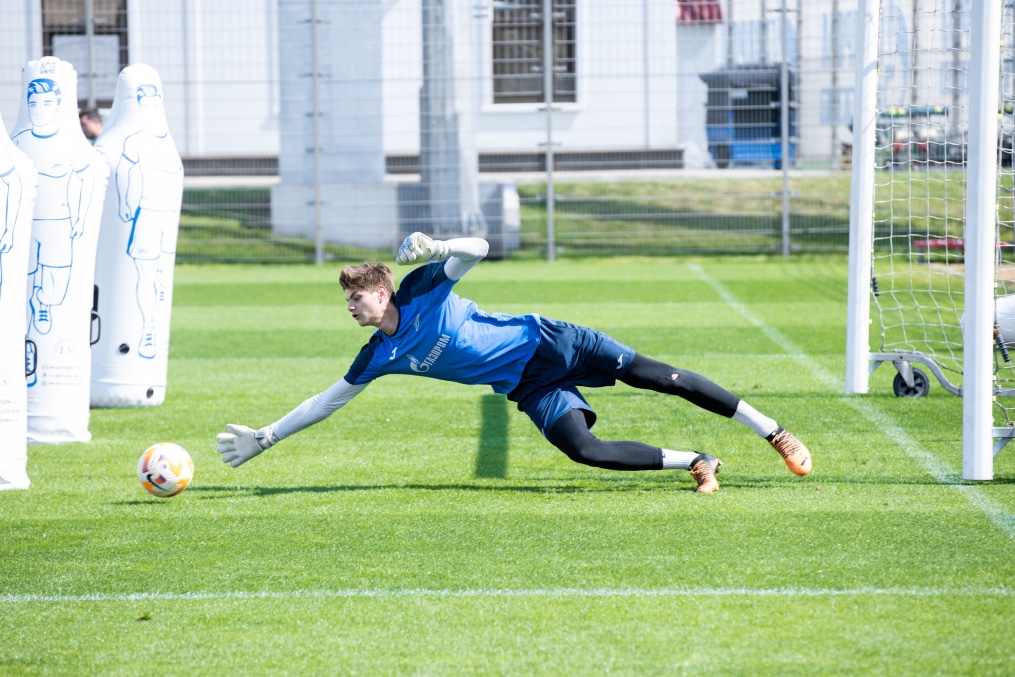 Тренировка «Зенита» перед матчем с «Сочи»