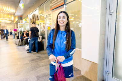 Выезд женской команды «Зенит» на матч за Супербкубок с ЦСКА