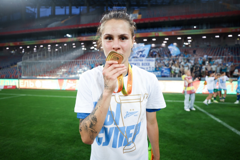 Церемония награждения победителей Winline Суперкубка России