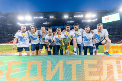 Церемония награждения победителей Winline Суперкубка России