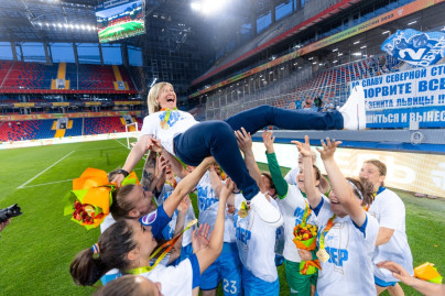 Церемония награждения победителей Winline Суперкубка России