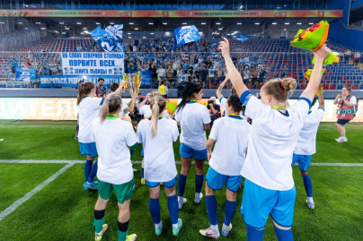 Церемония награждения победителей Winline Суперкубка России