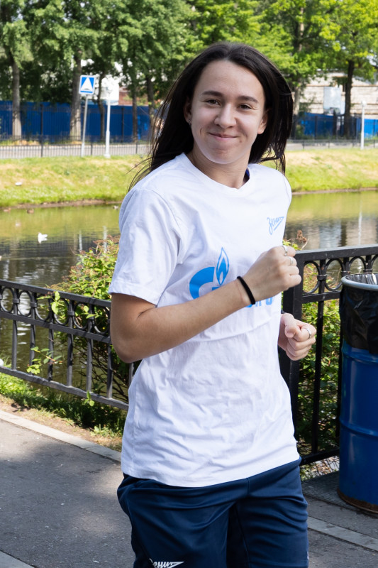 Выезд женской команды «Зенит» на матч с «Рубином»