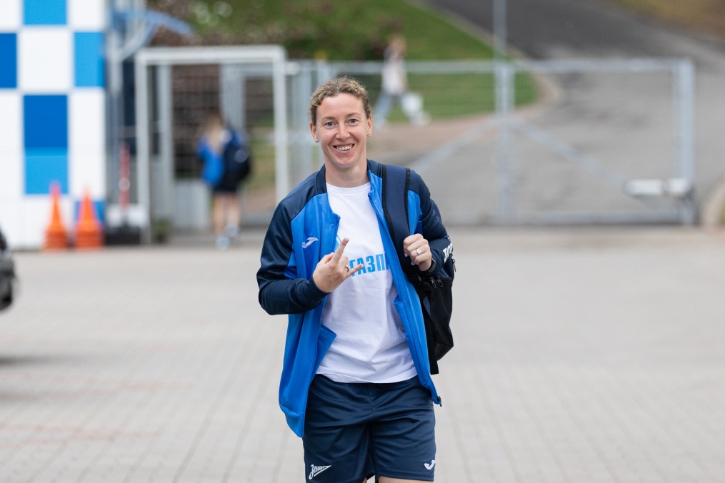 Выезд женской команды «Зенит» на матч с «Рубином»