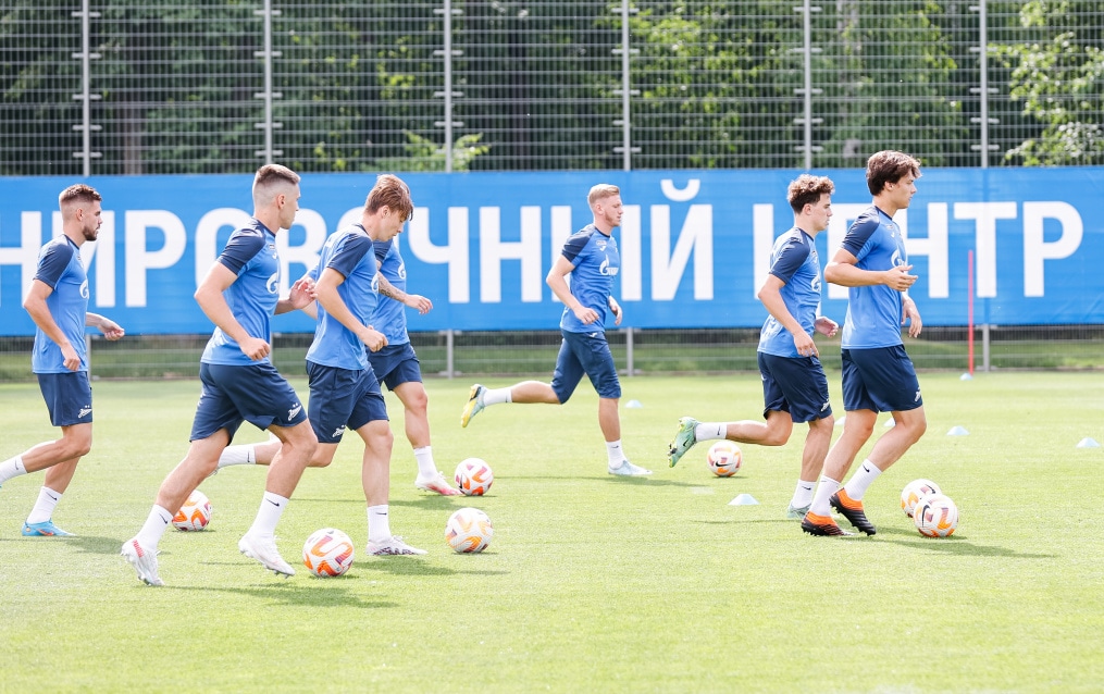 Летние «Газпром» — тренировочные сборы: 24 июня, утренняя тренировка
