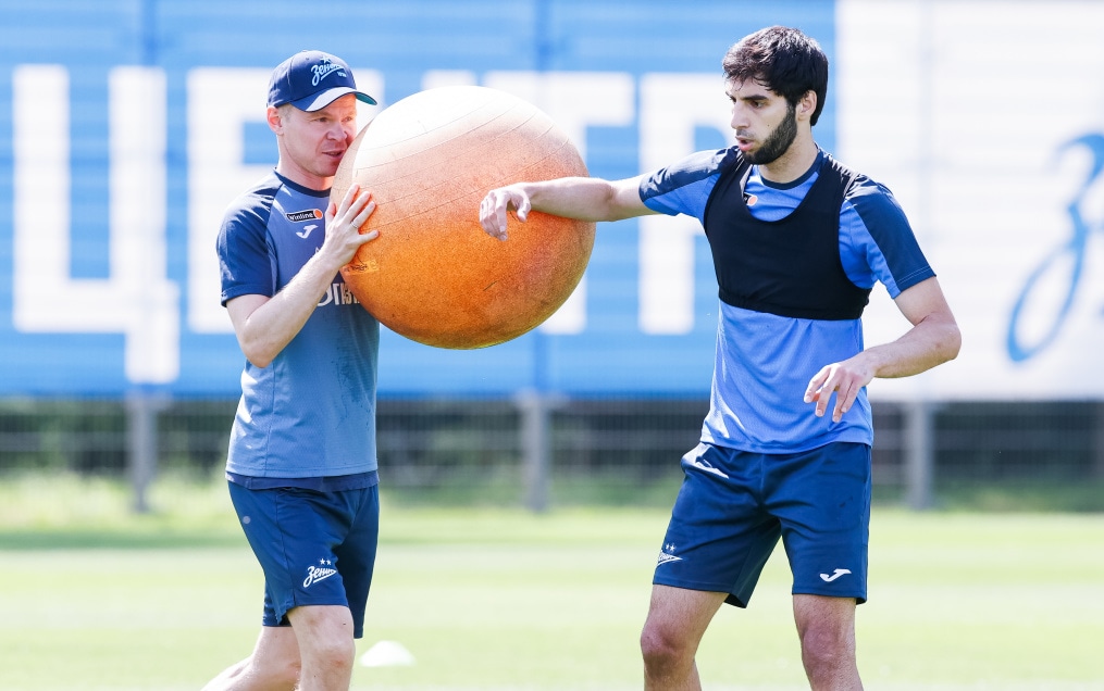 Летние «Газпром» — тренировочные сборы: 24 июня, утренняя тренировка