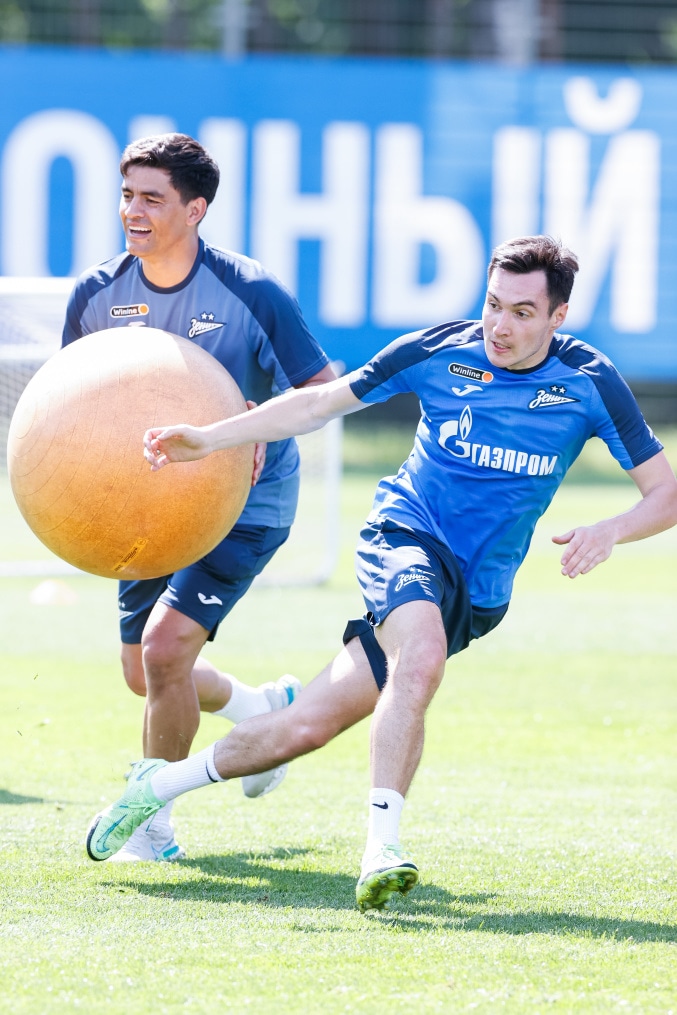 Летние «Газпром» — тренировочные сборы: 24 июня, утренняя тренировка