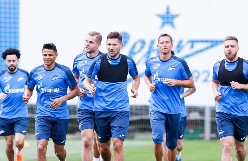 Летние «Газпром» — тренировочные сборы: 24 июня, утренняя тренировка