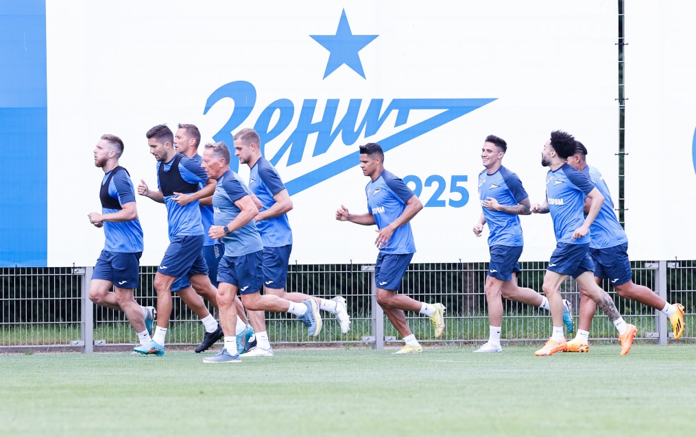 Летние «Газпром» — тренировочные сборы: 24 июня, утренняя тренировка